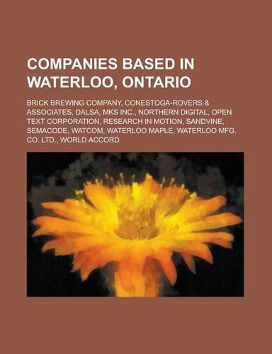 Companies Based in Waterloo, Ontario