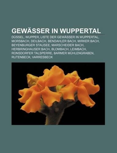 Gewasser in Wuppertal: Dussel, Wupper, Liste Der Gewasser in Wuppertal, Morsbach, Deilbach, Bendahler Bach, Mirker Bach, Beyenburger Stausee(German)