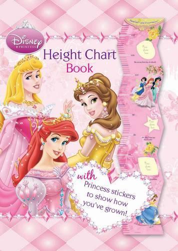 Disney Princess Height Chart Book