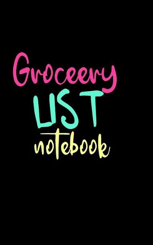Grocery List Notebook