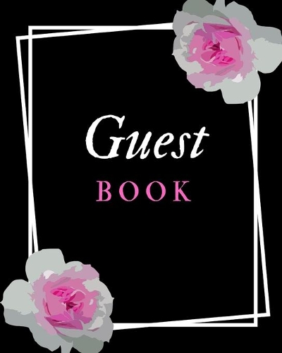Guestbook: 100 pages - Write in Your Best Moments, Wishes and Messages - For All Events - Customizable Gift