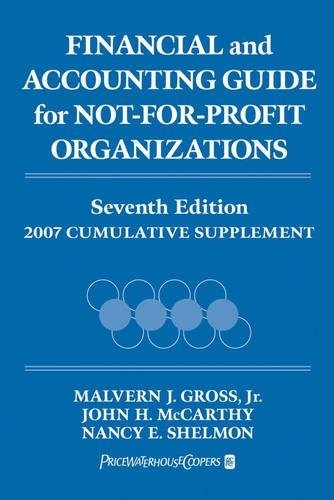 Financial and Accounting Guide for Not-for-Profit Organizations