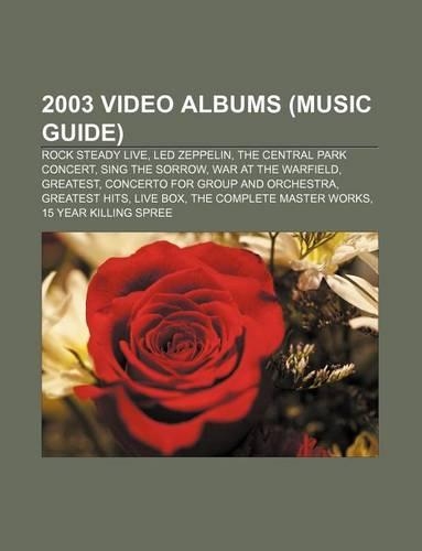 2003 Video Albums (Music Guide)