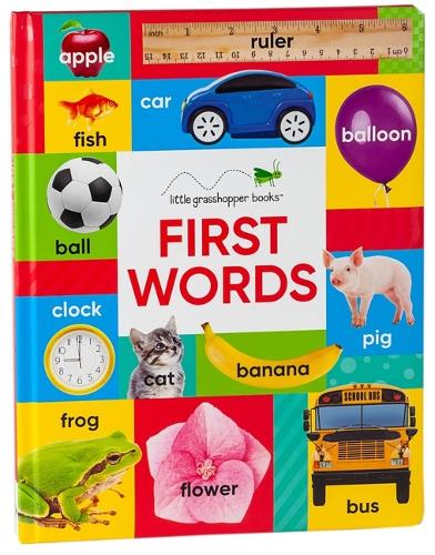 First Words (Large Padded Board Book): (Early Learning)