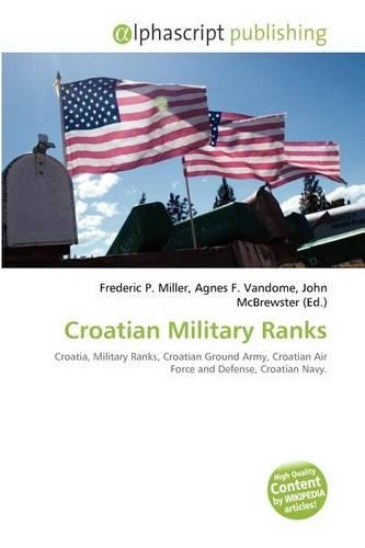 Croatian Military Ranks