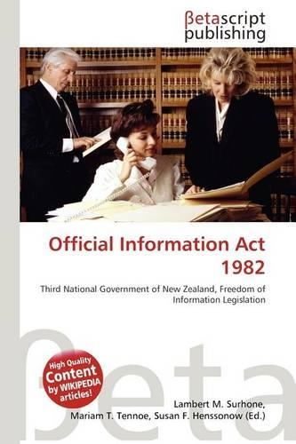 Official Information ACT 1982