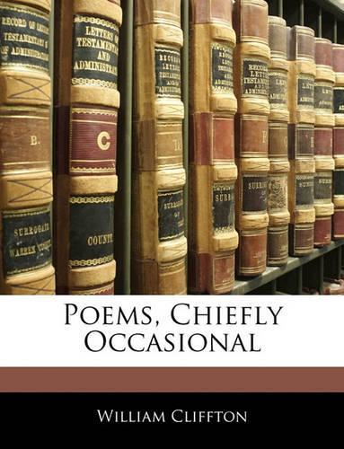 Poems, Chiefly Occasional