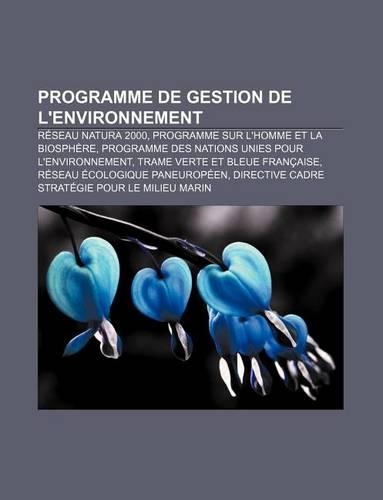Programme de Gestion de L'Environnement