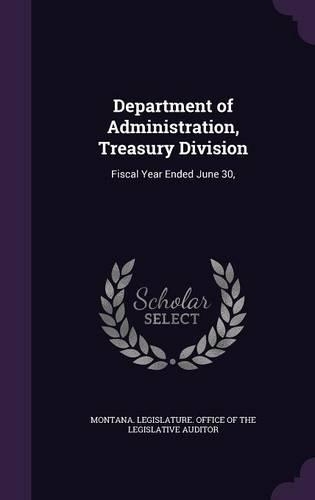 Department of Administration, Treasury Division