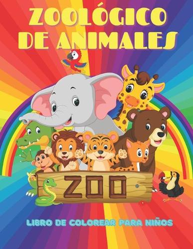 ZOOLÓGICO DE ANIMALES - Libro De Colorear Para Niños
