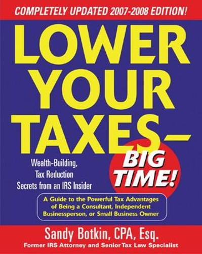 EBK Lower Your Taxes - Big Time! 2007-20
