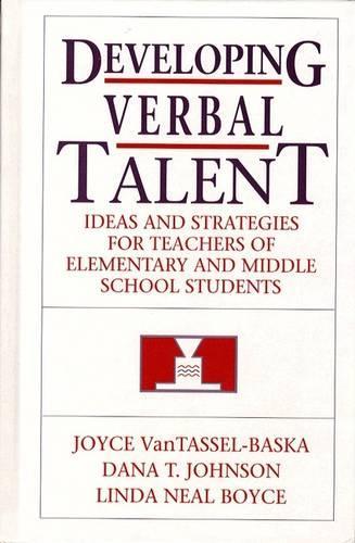 Developing Verbal Talent