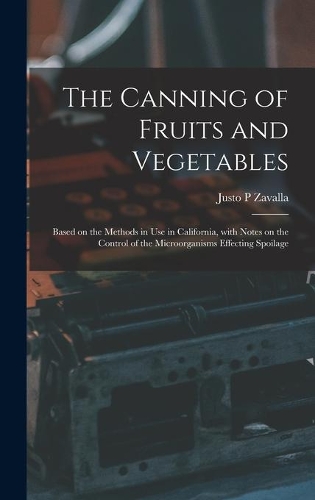 The Canning of Fruits and Vegetables