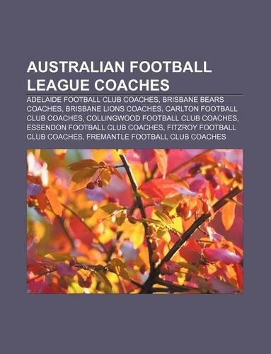 Australian Football League Coaches