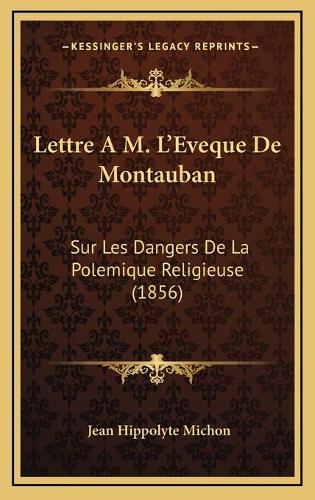 Lettre A M. L'Eveque De Montauban