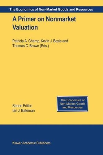A Primer on Nonmarket Valuation
