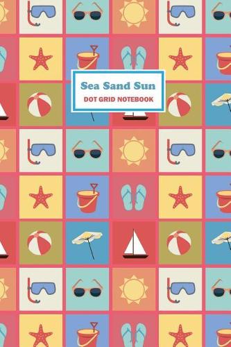 Sea Sand Sun Dot Grid Notebook