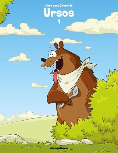 Livro para Colorir de Ursos 4