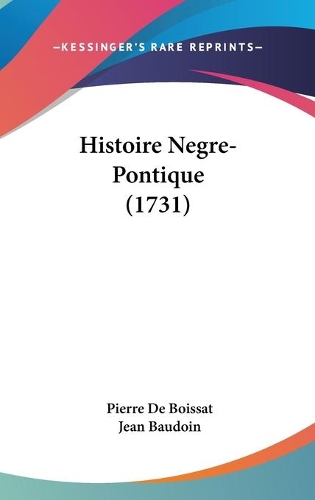 Histoire Negre-Pontique (1731)