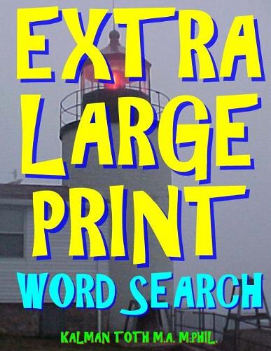 Extra Large Print Word Search