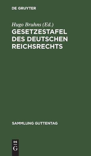 Gesetzestafel des deutschen Reichsrechts