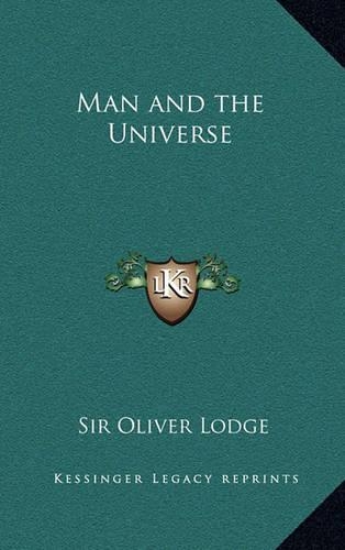Man and the Universe: (English)