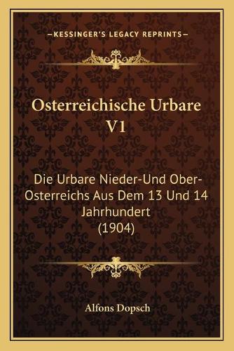 Osterreichische Urbare V1