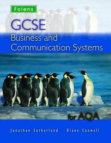GCSE Business & Communication: Teacher Support File & CD-ROM - AQA