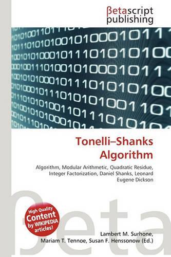 Tonelli-Shanks Algorithm