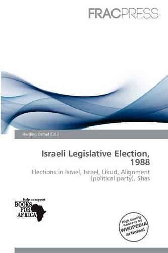 Israeli Legislative Election, 1988
