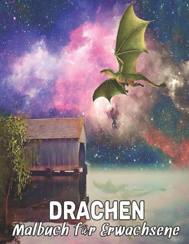 Malbuch Erwachsene Drachen