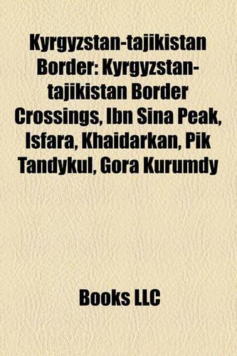 Kyrgyzstan-Tajikistan Border