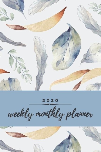 2020 Weekly Monthly Planner: Floral Weekly & Monthly Calendar for 2020 With Extra Space For Notes - Watercolor Notebook for Women - 136 pages 6x9(1 Romantic Line)
