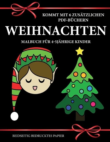 Malbuch für 4-5 jährige Kinder (Weihnachten)