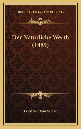 Der Naturliche Werth (1889)