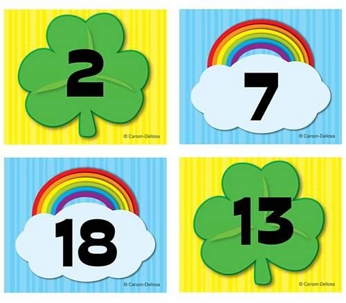 Shamrock/Rainbow Cut-Outs