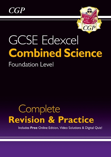 GCSE Combined Science Edexcel Foundation Complete Revision & Practice w/ Online Ed, Videos & Quizzes: (CGP Edexcel GCSE Combined Science)