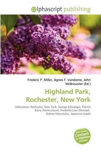 Highland Park, Rochester, New York: (English)