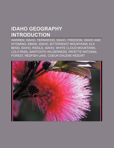 Idaho Geography Introduction