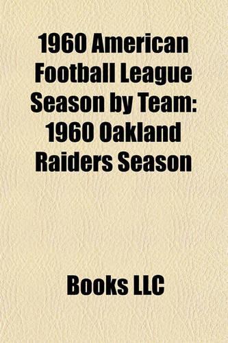 1960 American Football League Season by Team