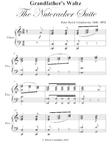 Grandfather’s Waltz the Nutcracker Suite Elementary Piano Sheet Music
