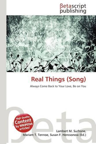 Real Things (Song): (English)