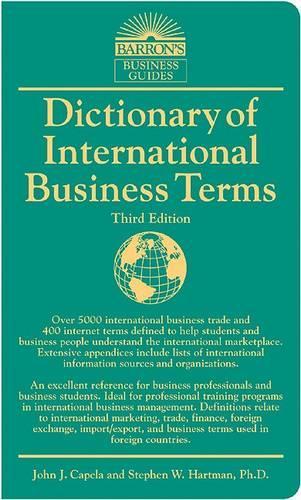 Dictionary of International Business Terms