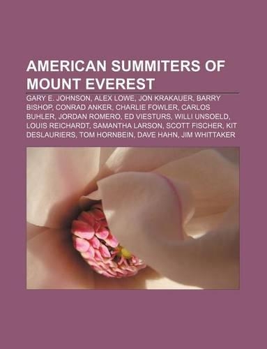American Summiters of Mount Everest