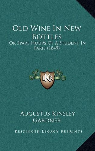 Old Wine in New Bottles