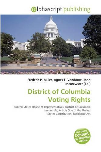 District of Columbia Voting Rights
