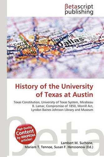 History of the University of Texas at Austin