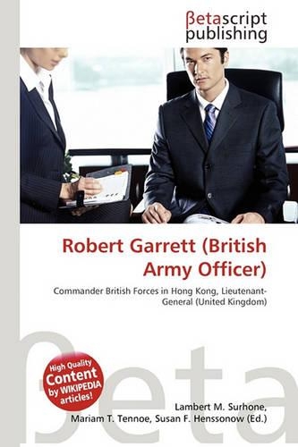 Robert Garrett (British Army Officer)