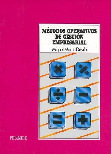 Metodos Operativos de Gestion Empresarial