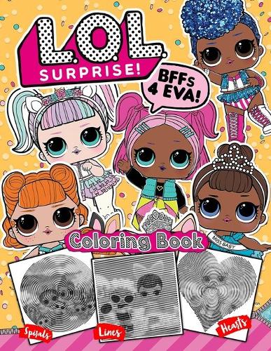LOL Surprise Lines Spirals Heart Coloring Book